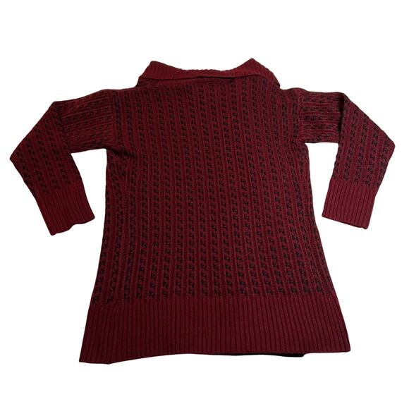 Romeo & Juliet Couture Pattern Open Front Knit Cardigan Size Small Cozy Casual - Picture 2 of 8